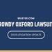 Rowdy Oxford Lawsuit