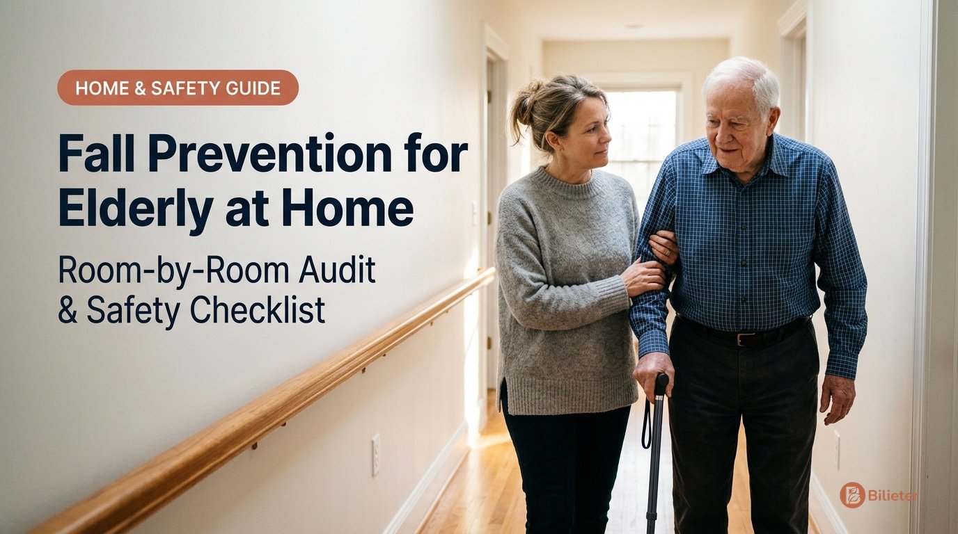 Fall Prevention for Elderly at Home: Room-by-Room Audit